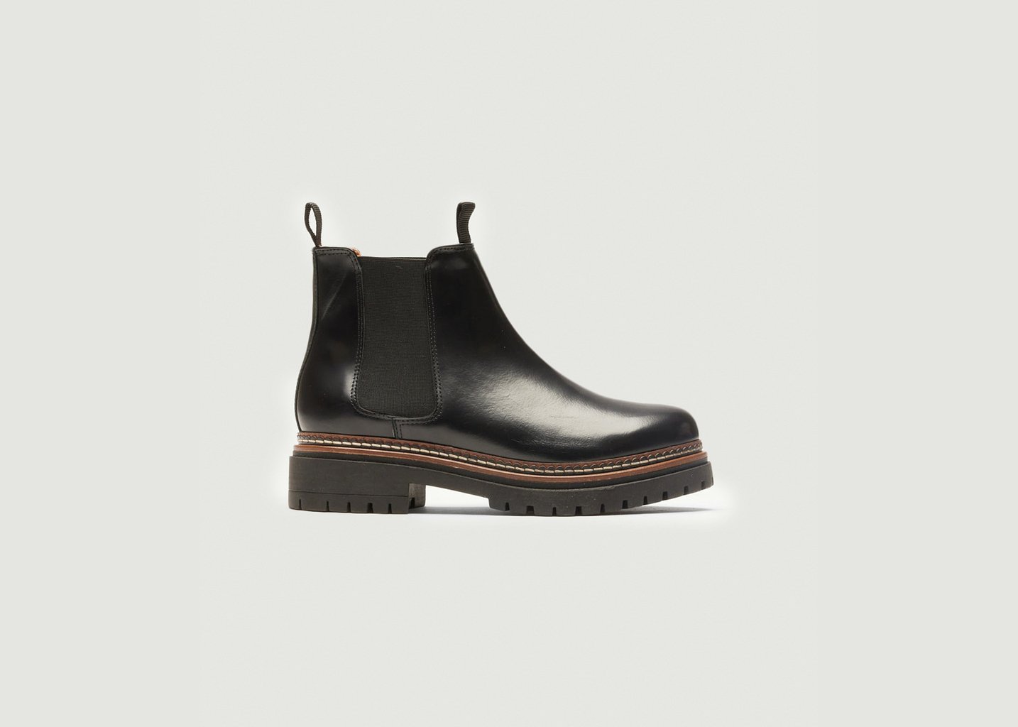 l'exception Bottines Pernille Noir Odaje ex M.Moustache