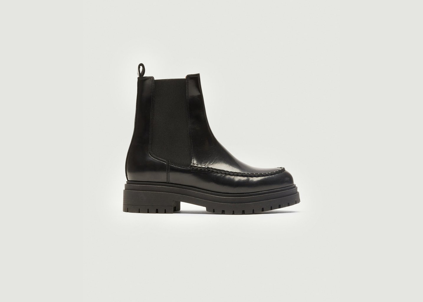 l'exception Bottines Prune Noir Odaje ex M.Moustache