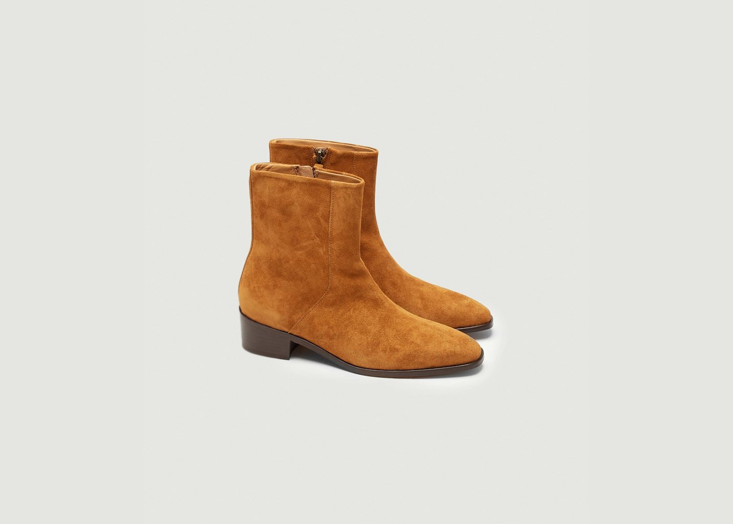 L'exception Bottines Sybille Camel Odaje Ex M.Moustache