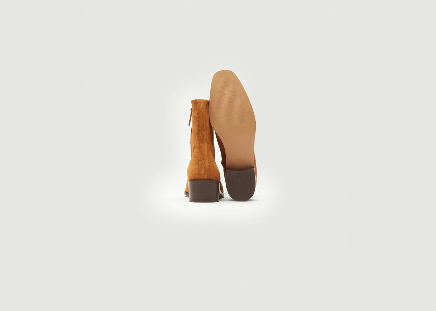 L'exception Bottines Sybille Camel Odaje Ex M.Moustache