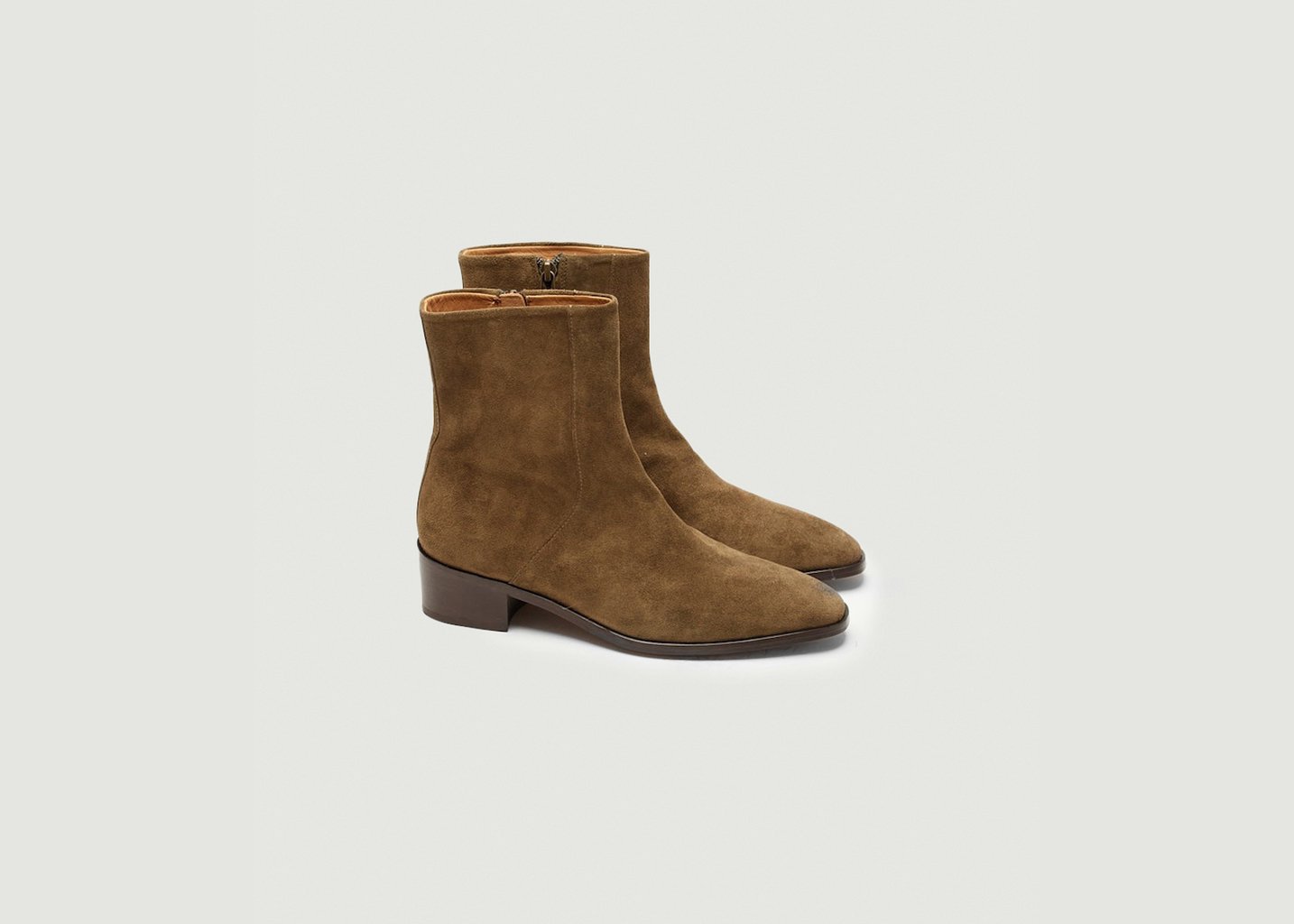 L'exception Bottines Sybille Khaki Odaje Ex M.Moustache
