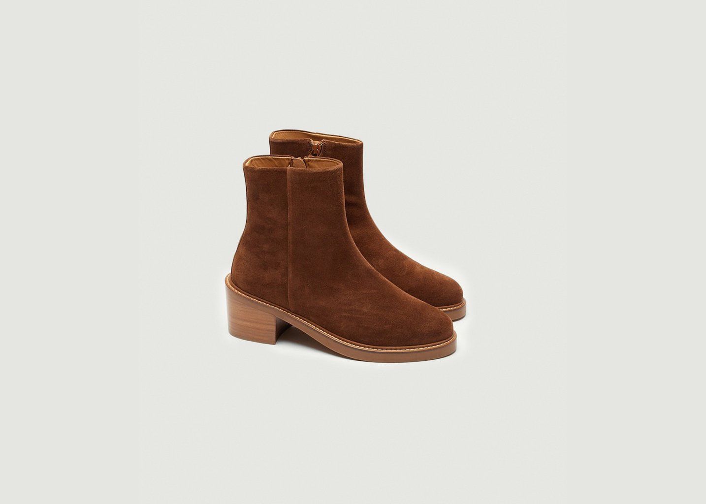 L'exception Bottines Véronique Marron Odaje Ex M.Moustache