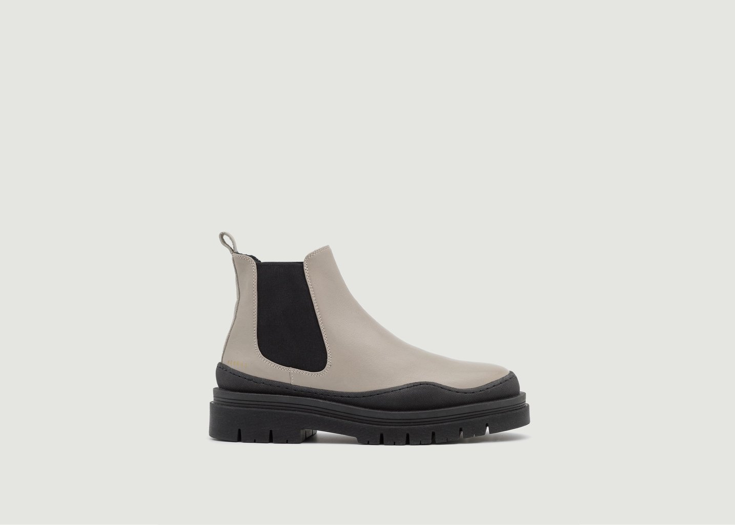 l'exception Bottines Vitello Gris Copenhagen Studios