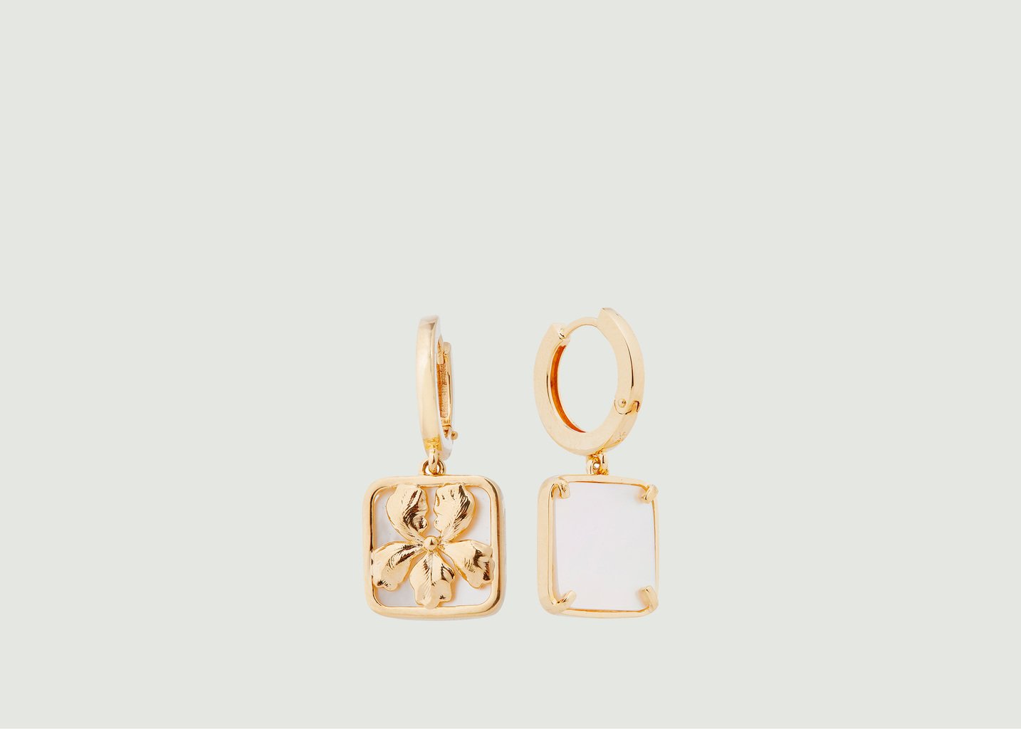 L'exception Boucles D'oreille Les Iris Or Les Néréides