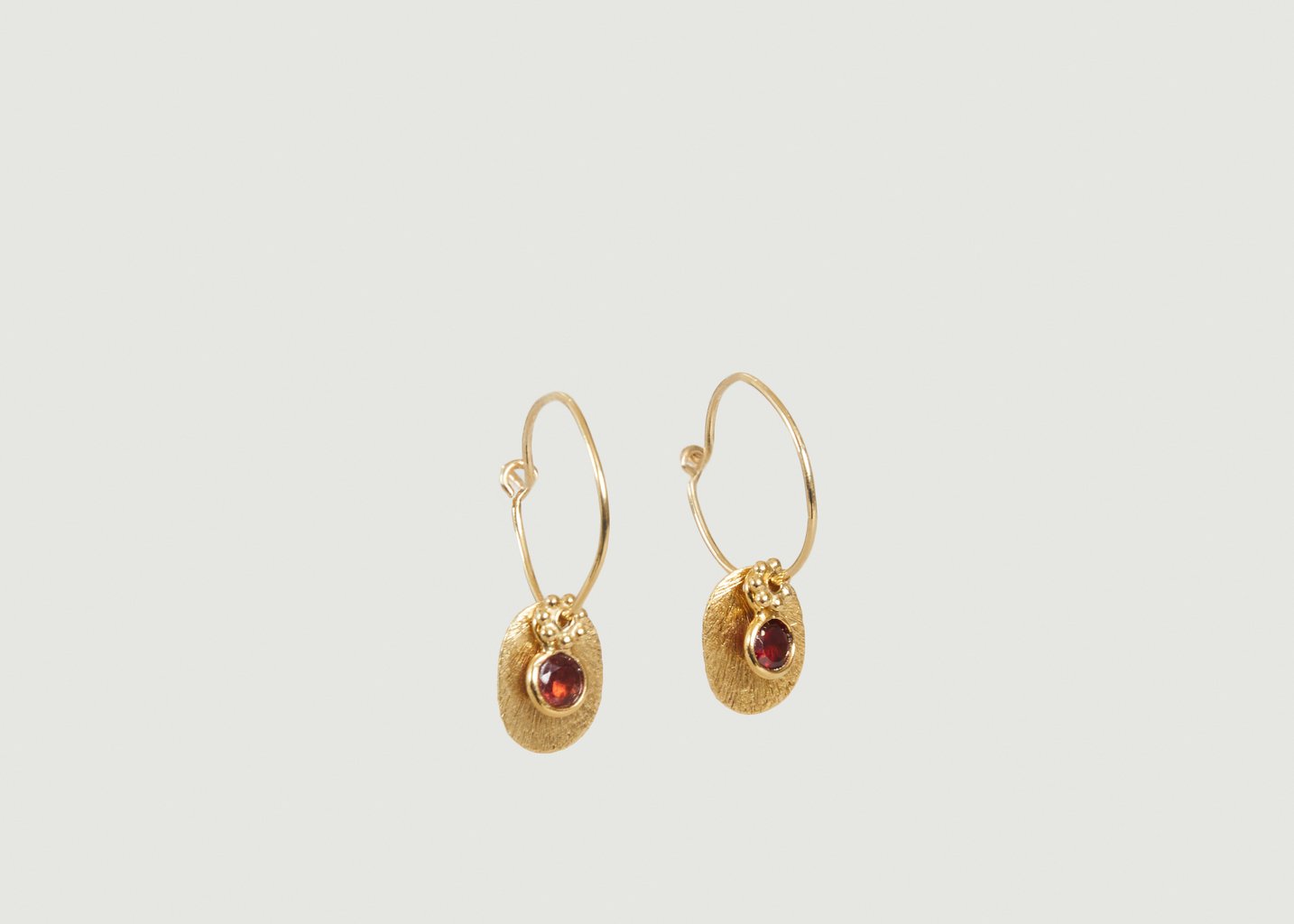 l'exception Boucles d'oreilles Berawa Bordeaux Wildstone Paris