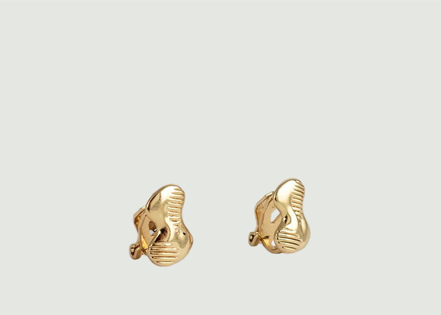 L'exception Boucles D'oreilles Clip Shapy Or Aerea Studio