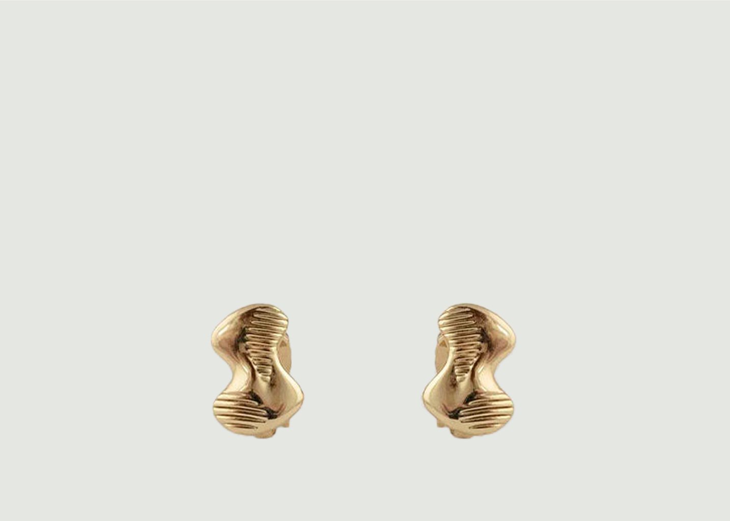 l'exception Boucles d'oreilles Clip Shapy Or Aerea Studio