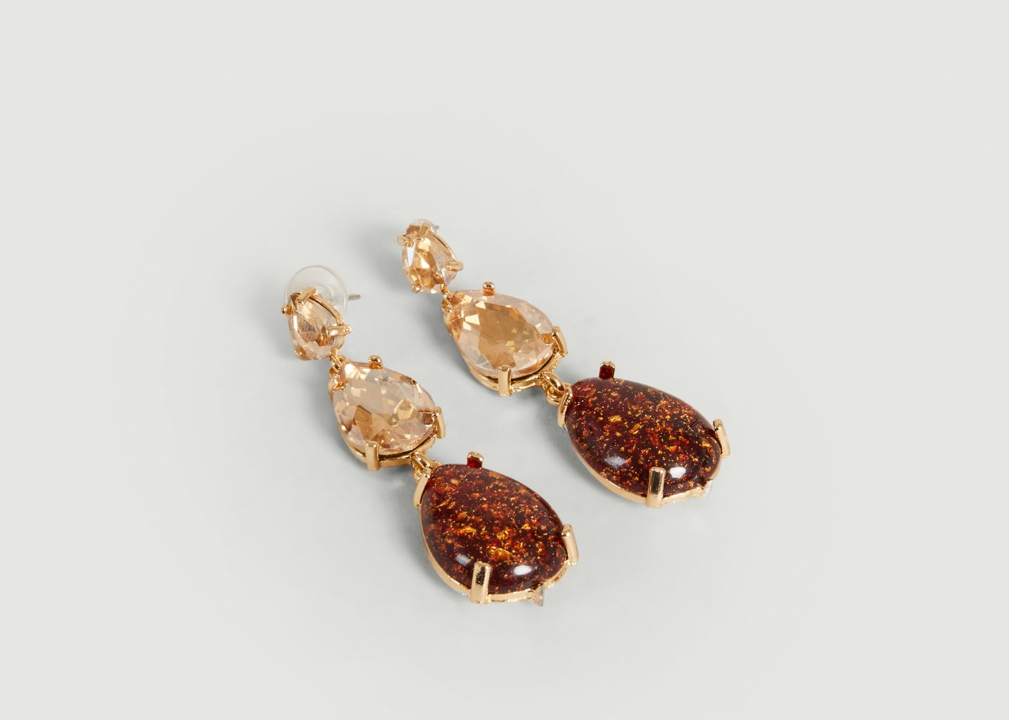 L'exception Boucles D'oreilles Clothilde Or Horizon&joyas