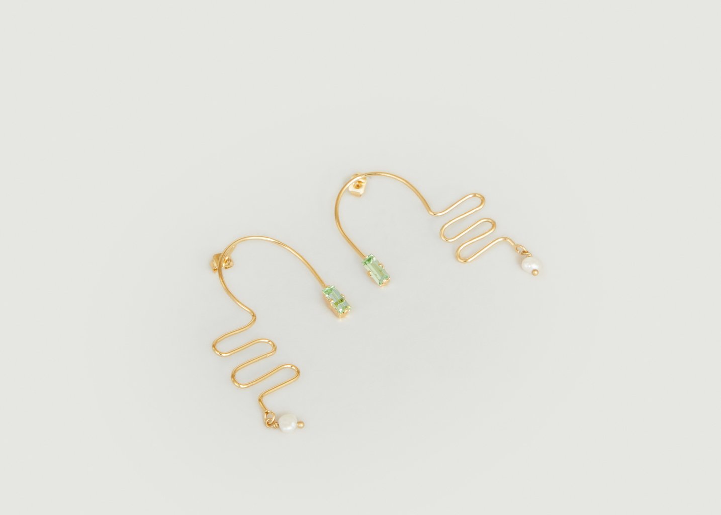 L'exception Boucles D'oreilles Ettore Totem Twist Or Judith Benita