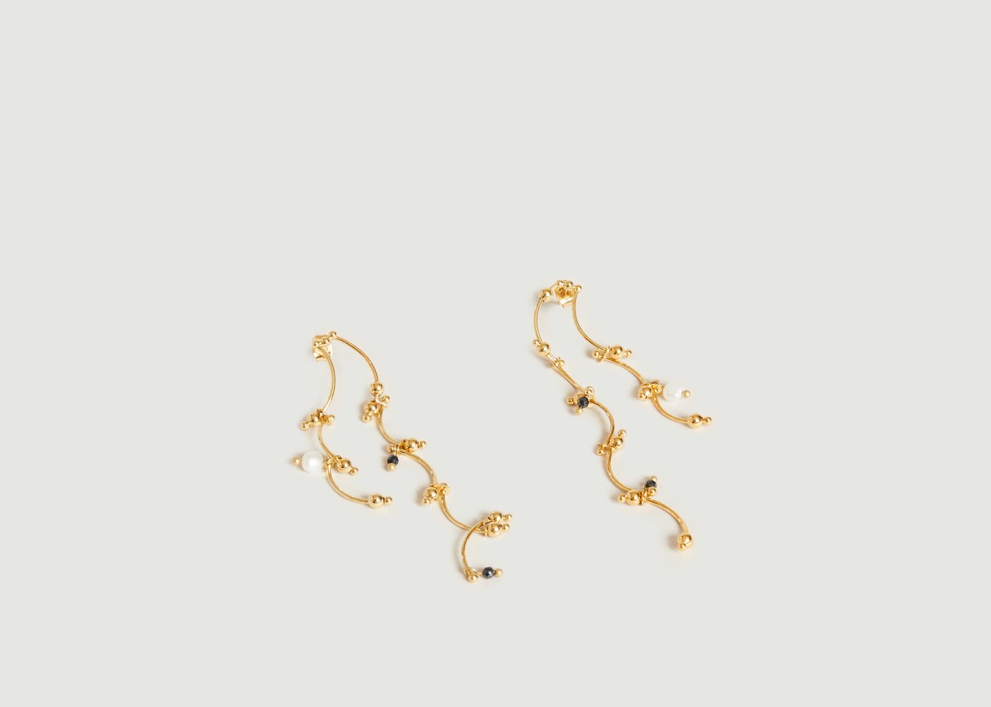 L'exception Boucles D'oreilles Fiore Maxi Or Judith Benita