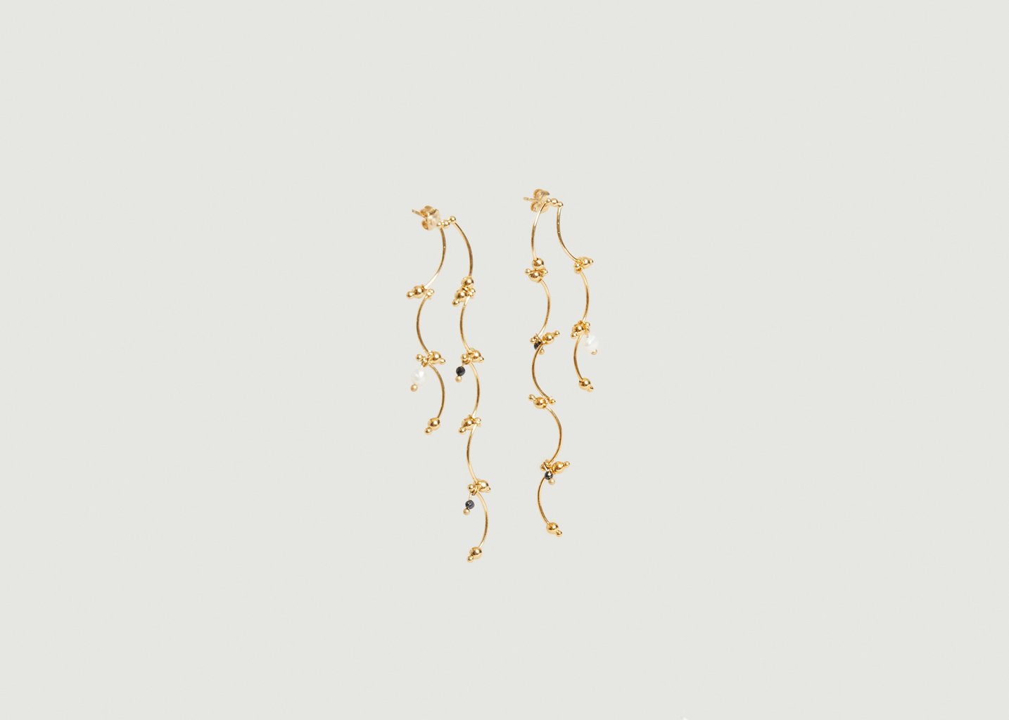 L'exception Boucles D'oreilles Fiore Maxi Or Judith Benita