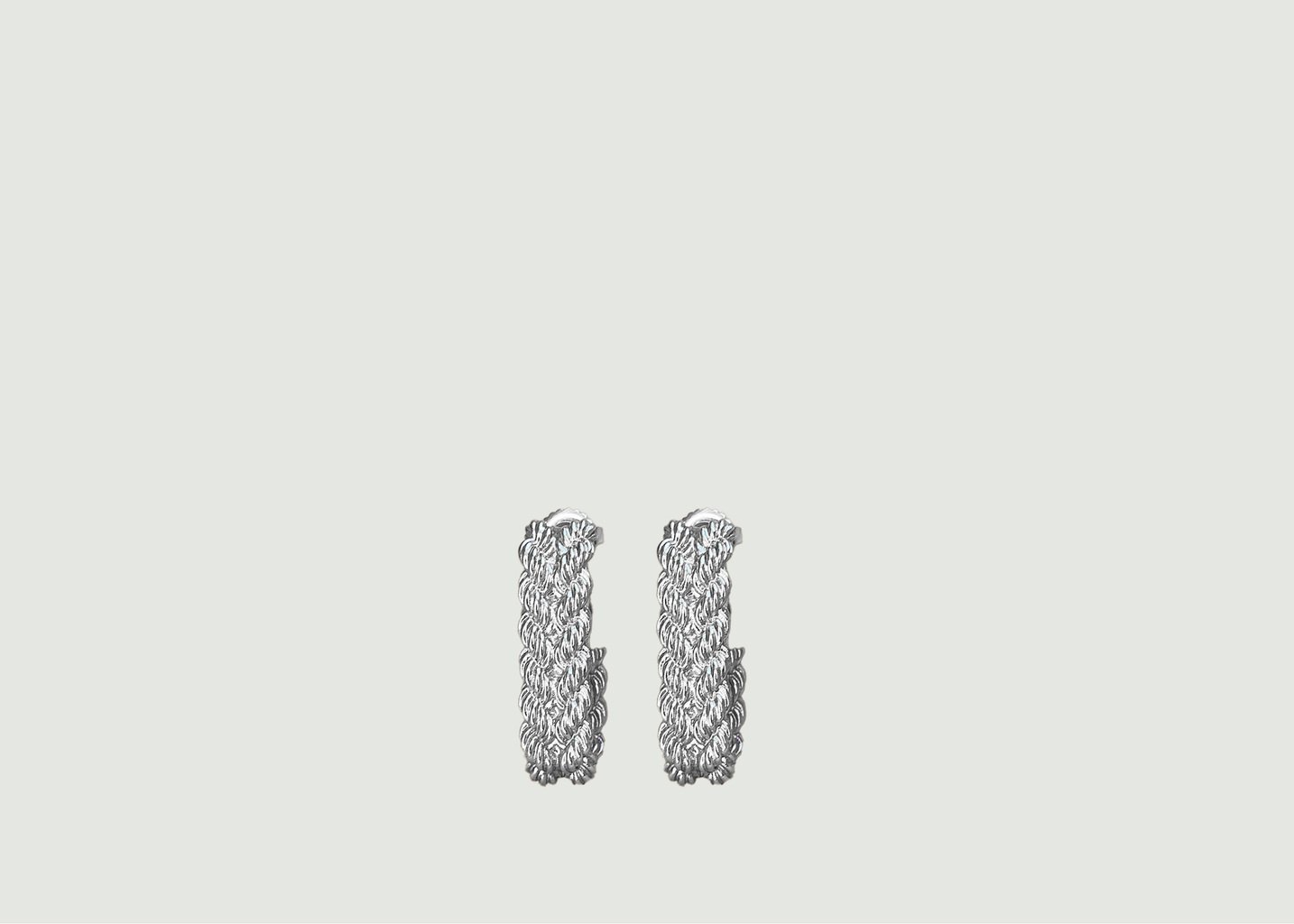 l'exception Boucles d'oreilles J Argent Bénédicte Paris