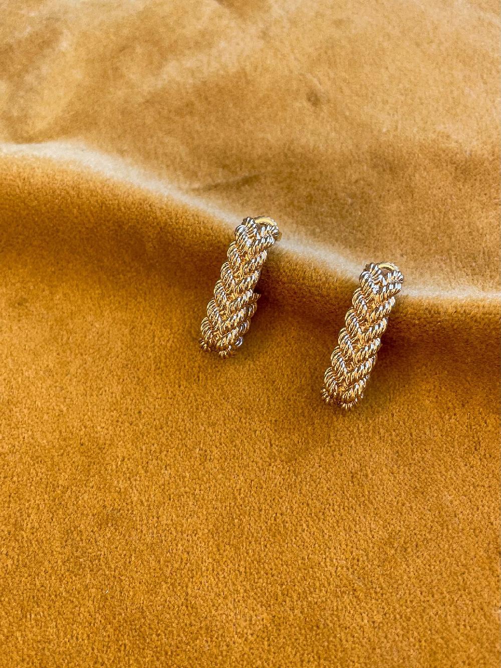 L'exception Boucles D'oreilles J Or Bénédicte Paris