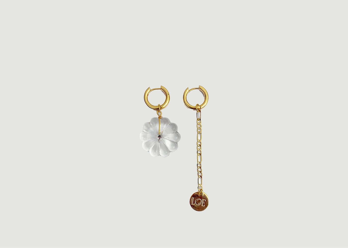 l'exception Boucles d'oreilles Life On Earth Or LOE