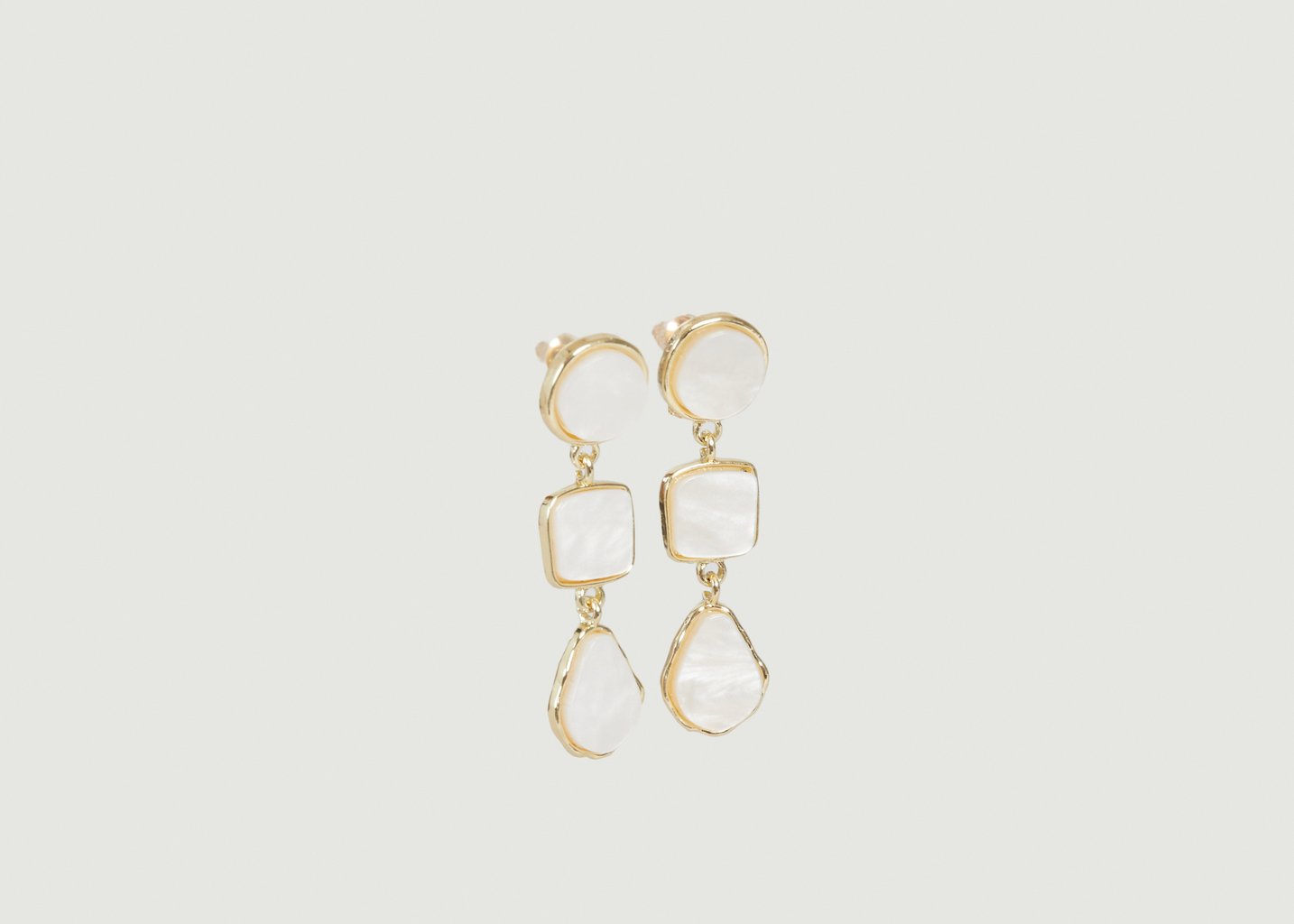 l'exception Boucles d'oreilles Mathilde Or Horizon&joyas