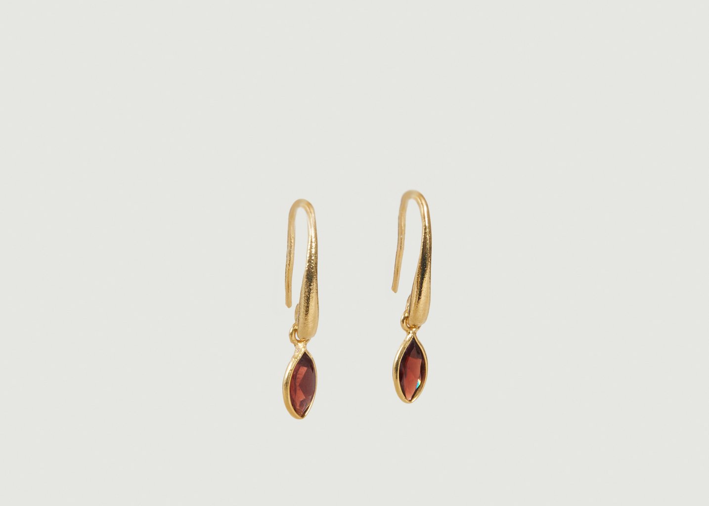 l'exception Boucles d'oreilles Mini Ubud Bordeaux Wildstone Paris