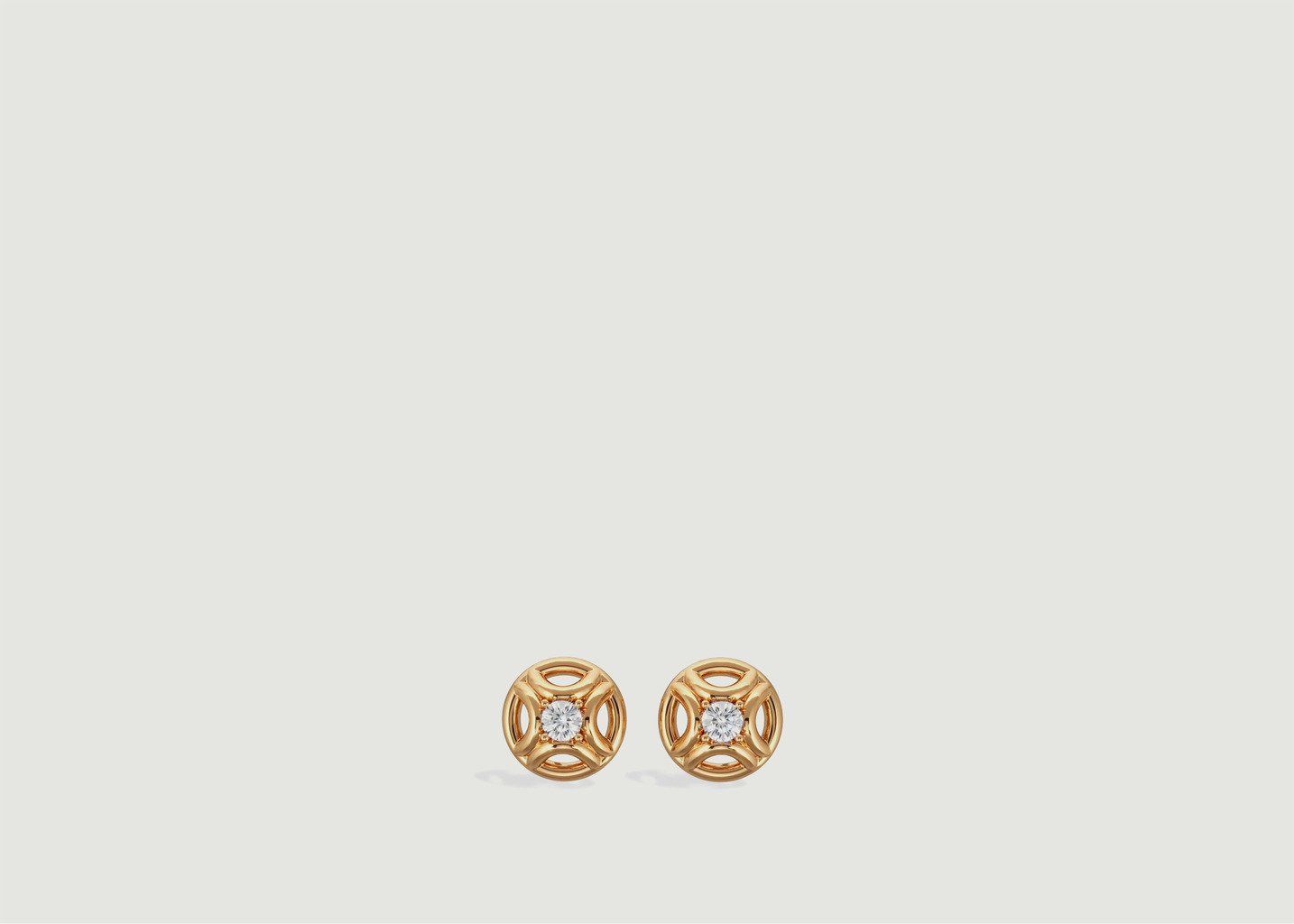 l'exception Boucles d'oreilles Perpétuel.le 0.25ct Or Loyal.e Paris