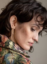 L'exception Boucles D'oreilles Tapestry Maxi Or Judith Benita