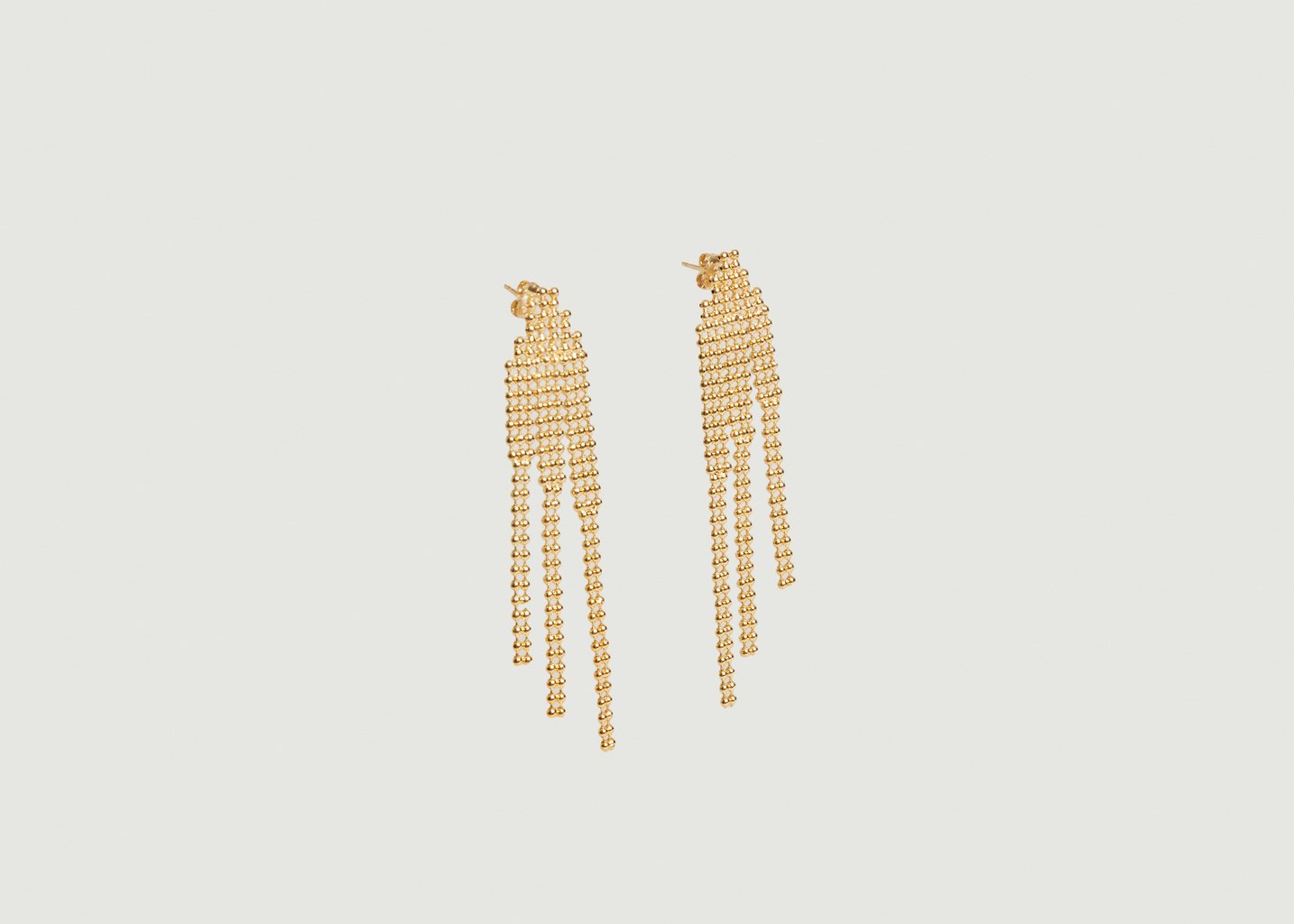 l'exception Boucles d'oreilles Tapestry Maxi Or Judith Benita