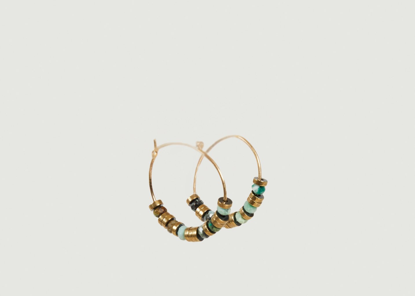 l'exception Boucles d'oreilles Taweez Vermeil Wildstone Paris