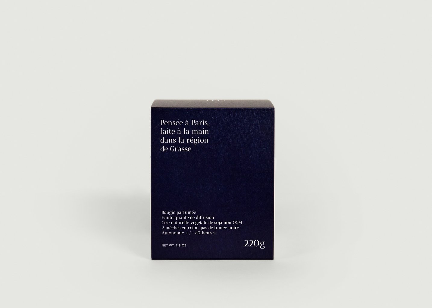 L'exception Bougie Bois Frais 220g 2 Mèches De La Collaboration MaisonMaison Paris X L'Exception Paris Blanc L'Exception Paris