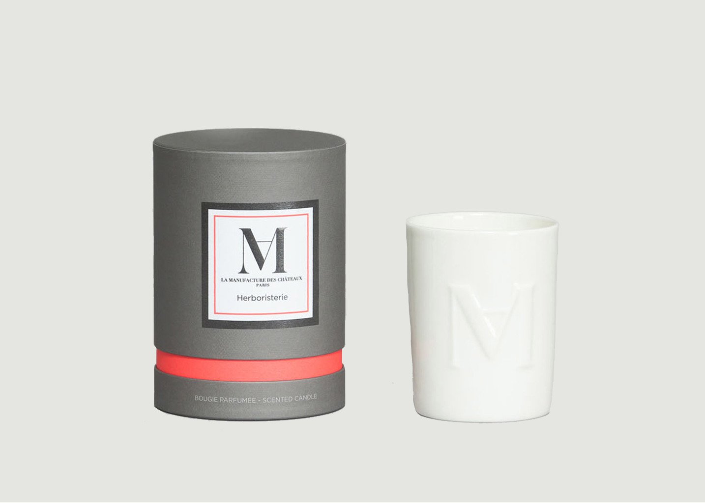 l'exception Bougie Herboristerie Blanc La Manufacture Parfums