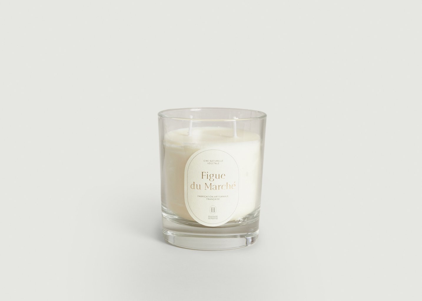 l'exception Bougie parfumée Figue Du Marché 220g Blanc Maison Maison Paris