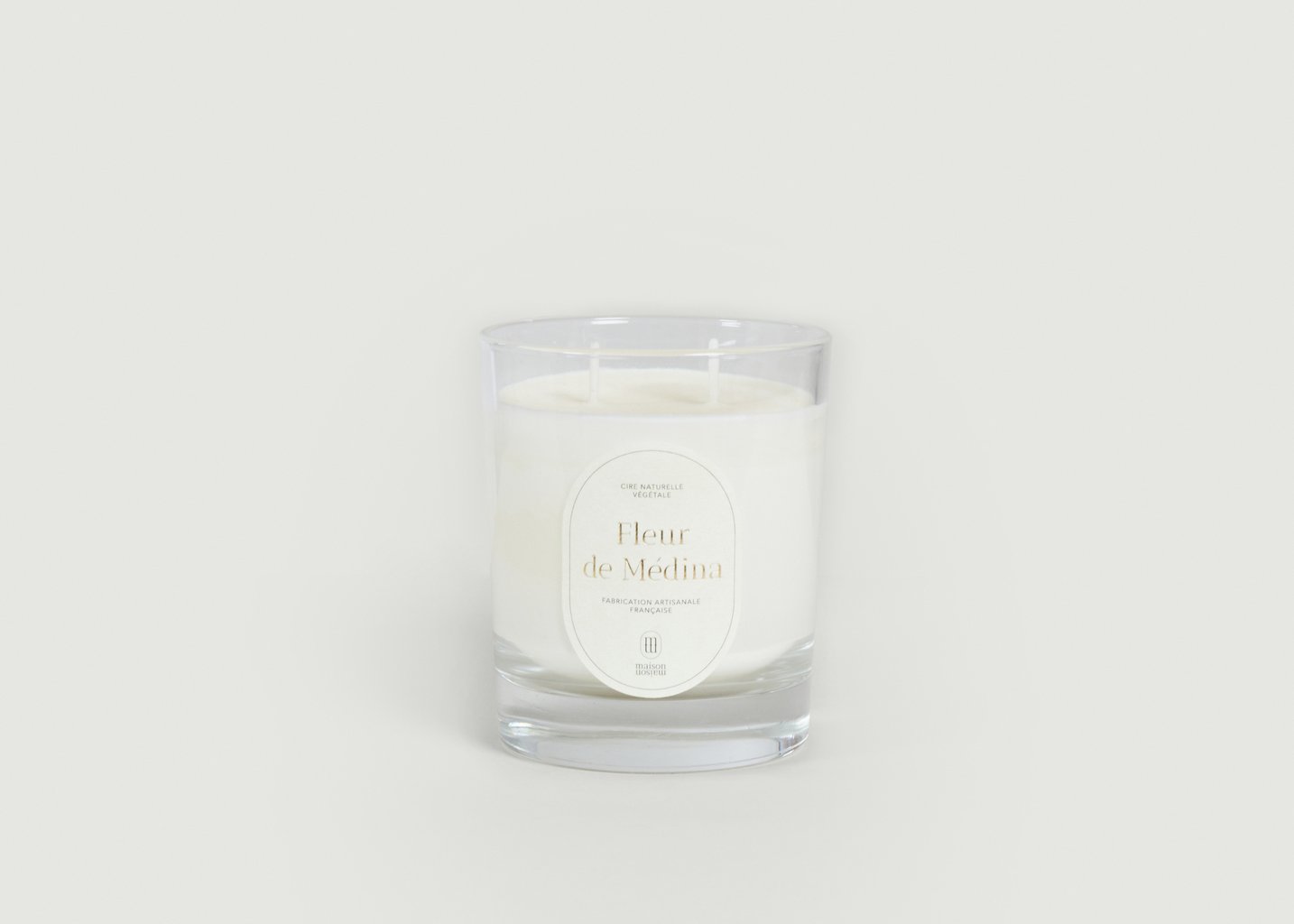 l'exception Bougie parfumée Fleur De Medina 220g Blanc Maison Maison Paris