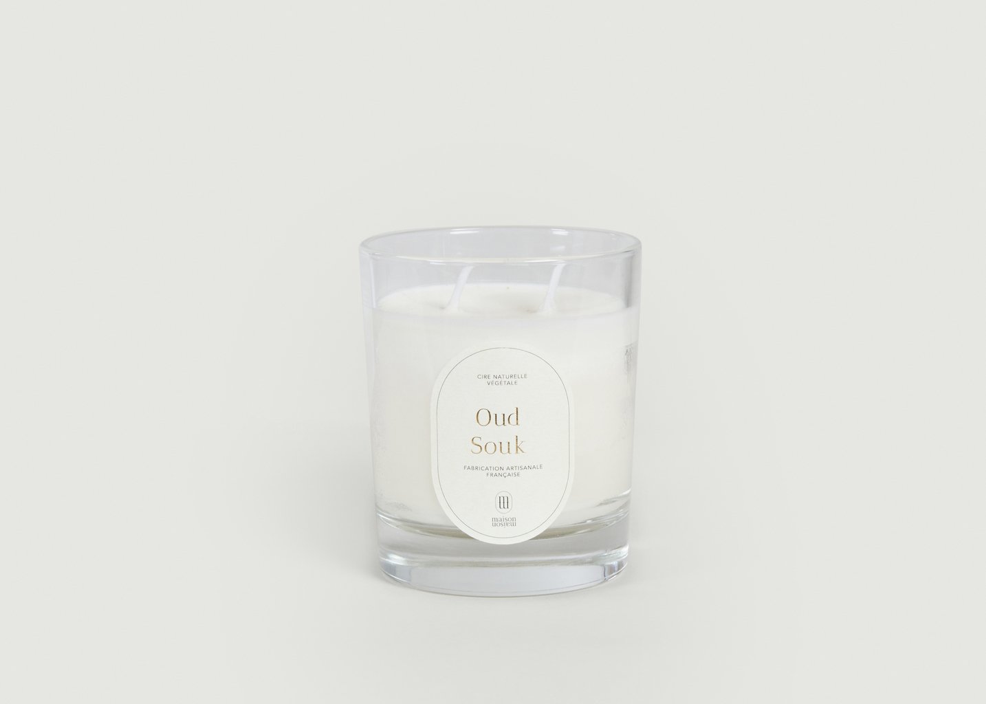 l'exception Bougie parfumée Oud Souk 220g Blanc Maison Maison Paris