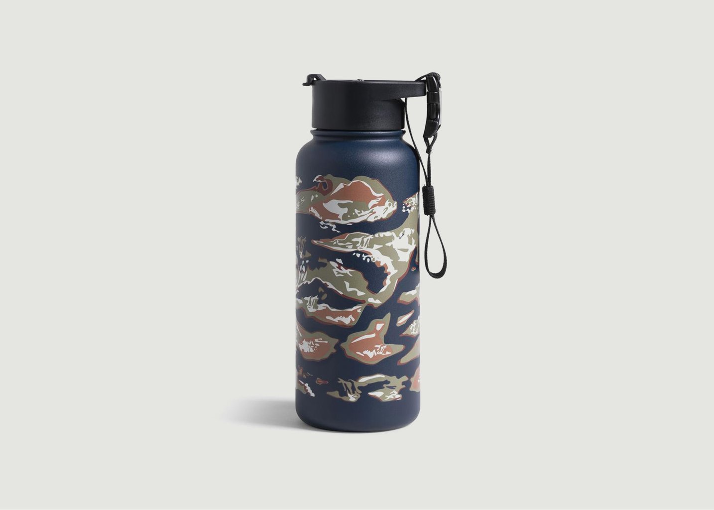 l'exception Bouteille en acier 32oz Lakeside Camo Bleu United by Blue