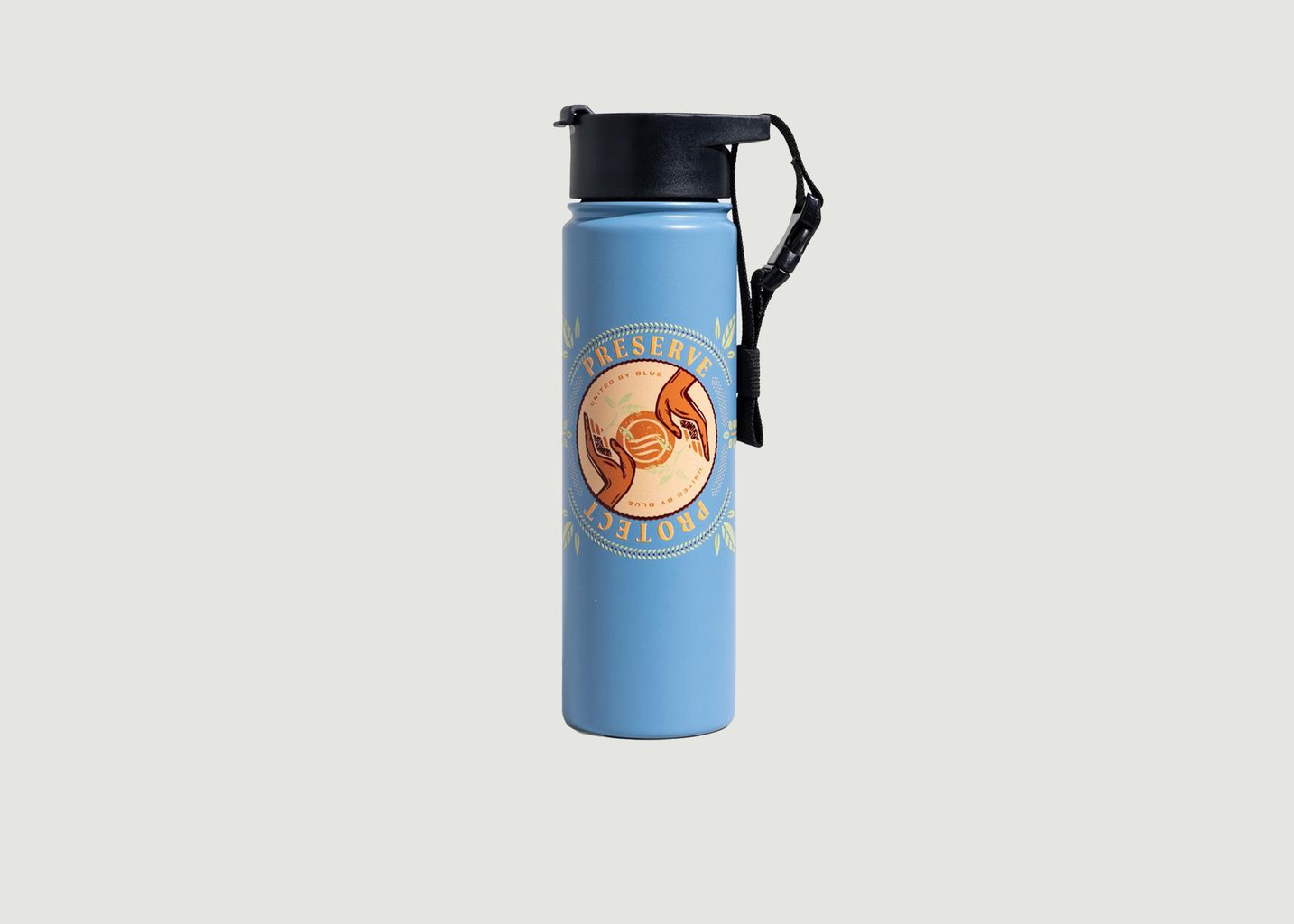 l'exception Bouteille isotherme 1L Bleu United by Blue