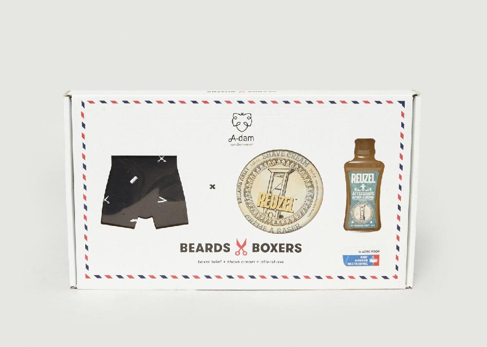 l'exception Boxer Beards and Boxers Bleu Marine A dam