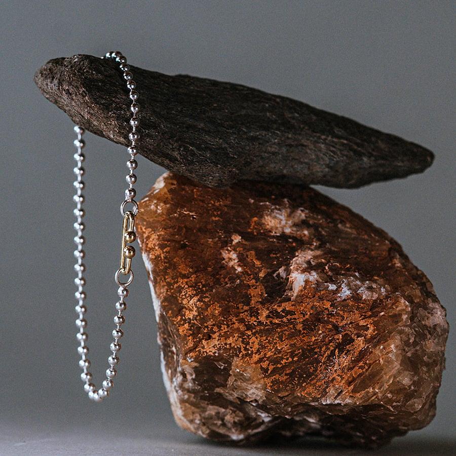 L'exception Bracelet à Billes Milkyway En Argent Argent Maren Jewellery