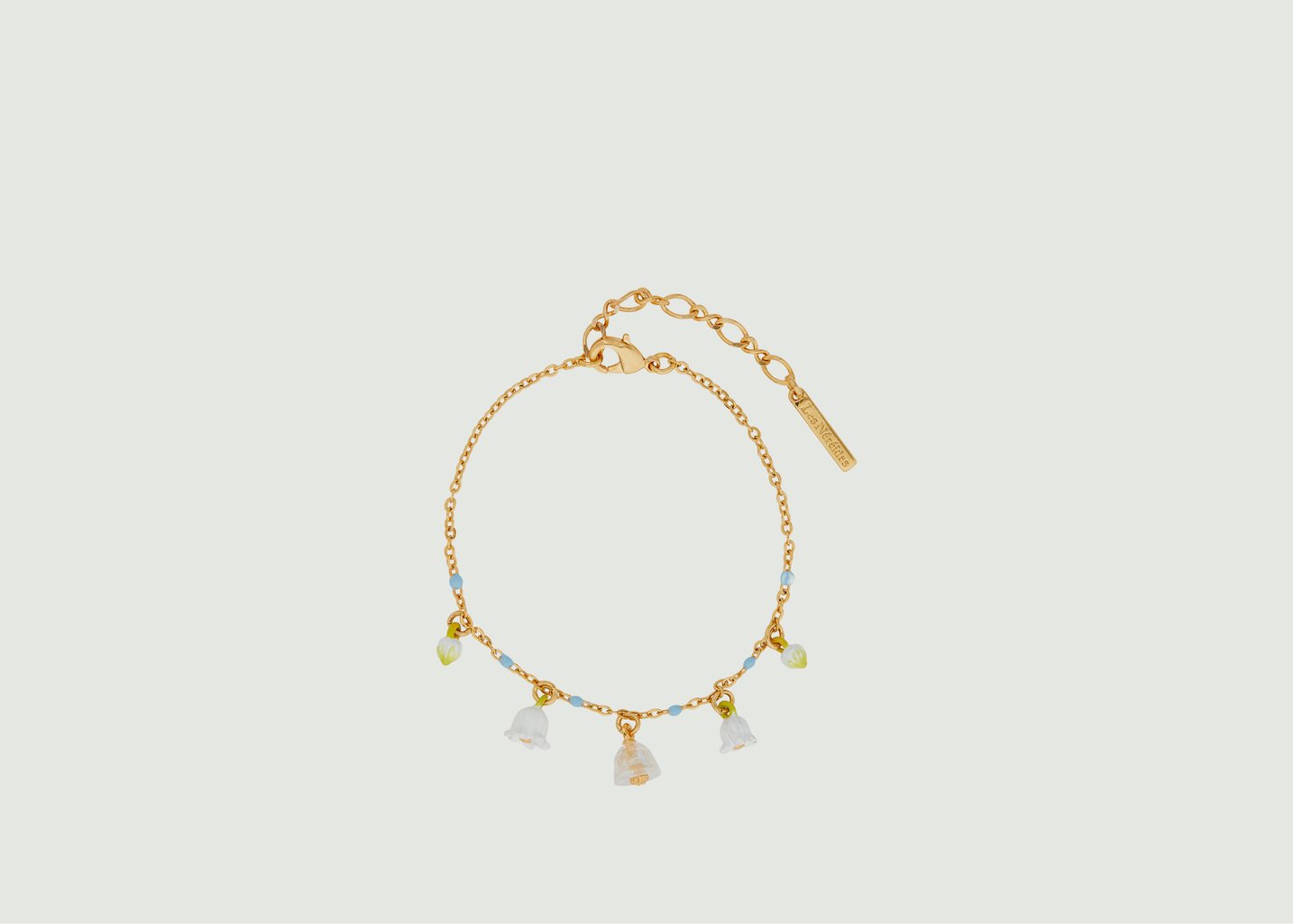 l'exception Bracelet brins de muguet Poème en Fleurs Blanc Les Néréides