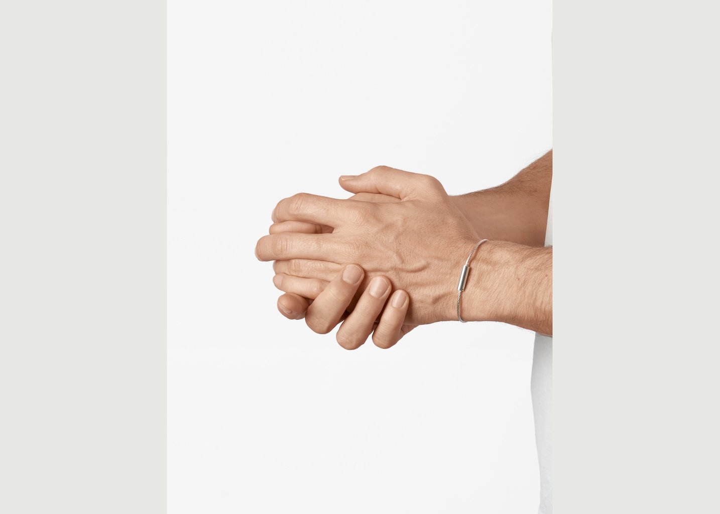 L'exception Bracelet Câble Le 7 Grammes Argent Le Gramme