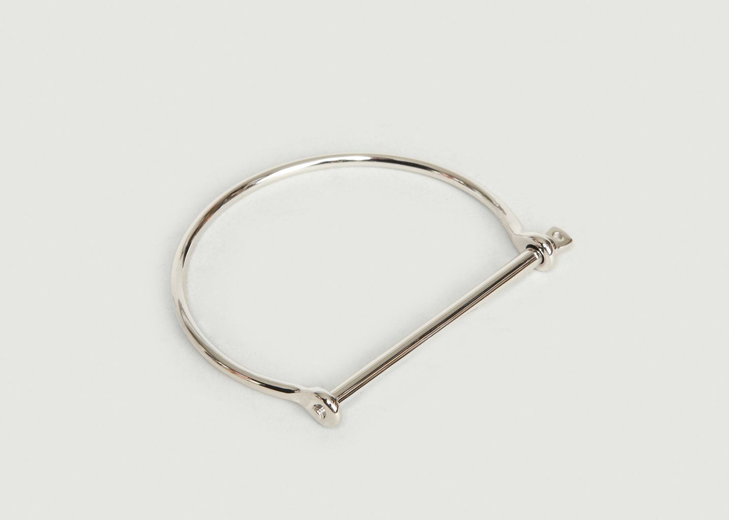L'exception Bracelet En Argent Screw Cuff Argent Miansai