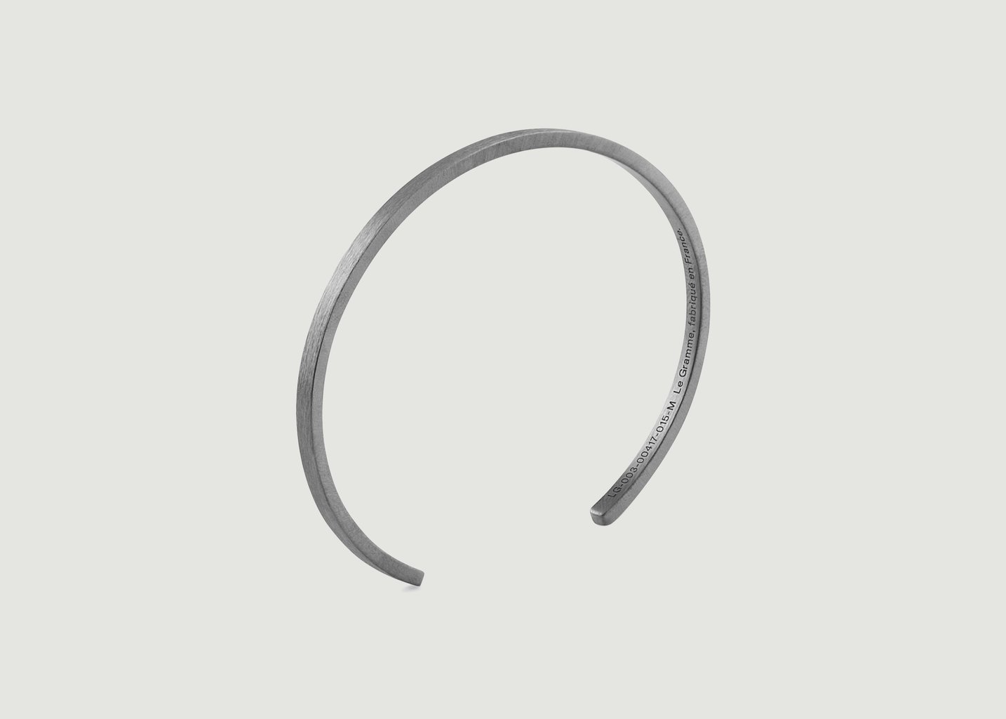 L'exception Bracelet Le 7 Grammes Argent Vieilli Le Gramme