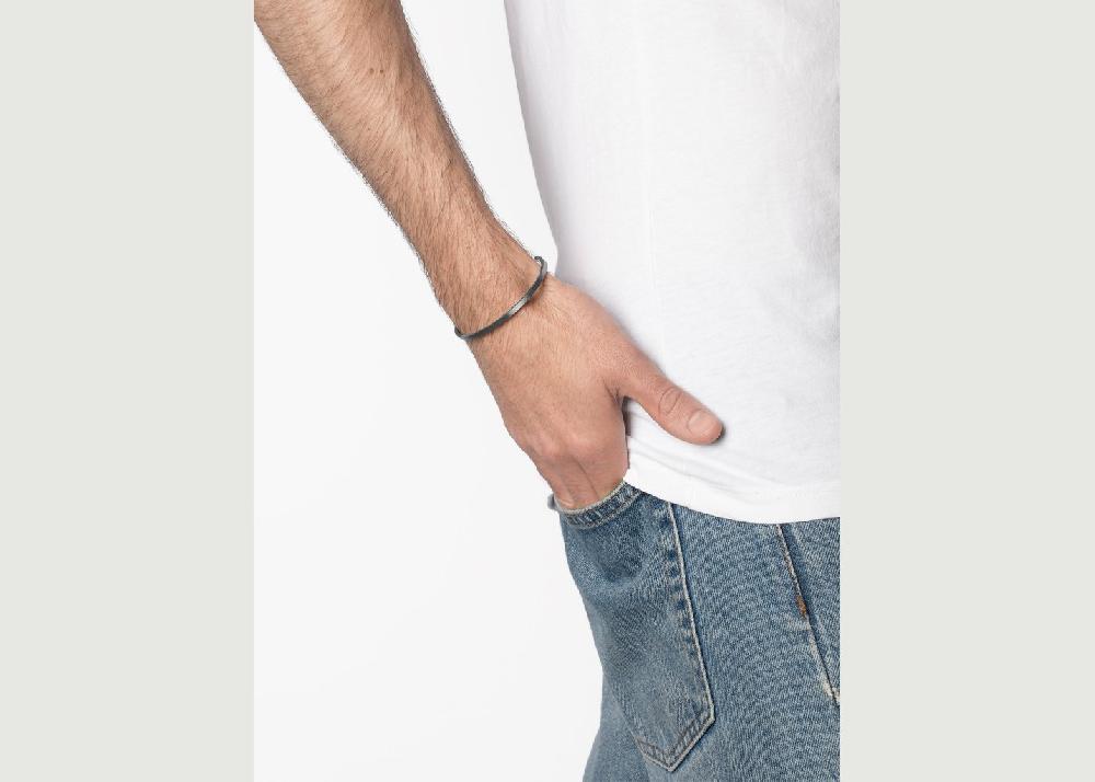 L'exception Bracelet Le 7 Grammes Argent Vieilli Le Gramme