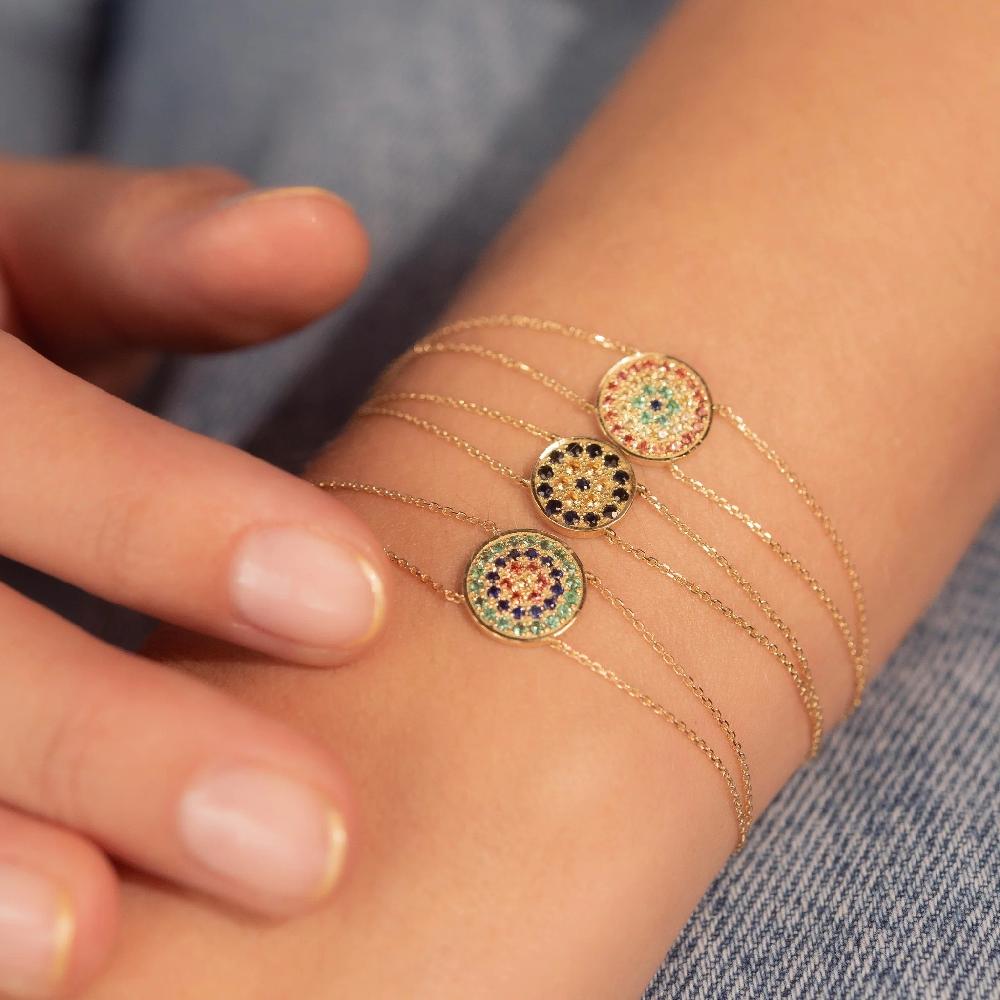 L'exception Bracelet Yellowstone 1 Cognac Or Sophie D'Agon