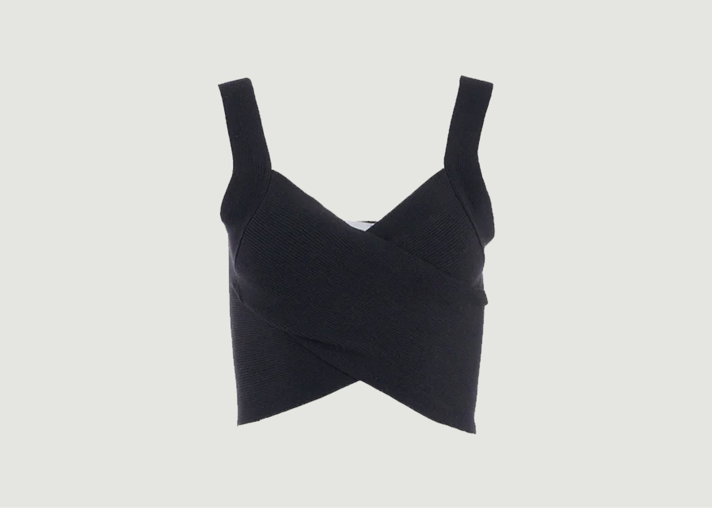 l'exception Brassière Brigitte Noir Lafrançaise Mailles in France