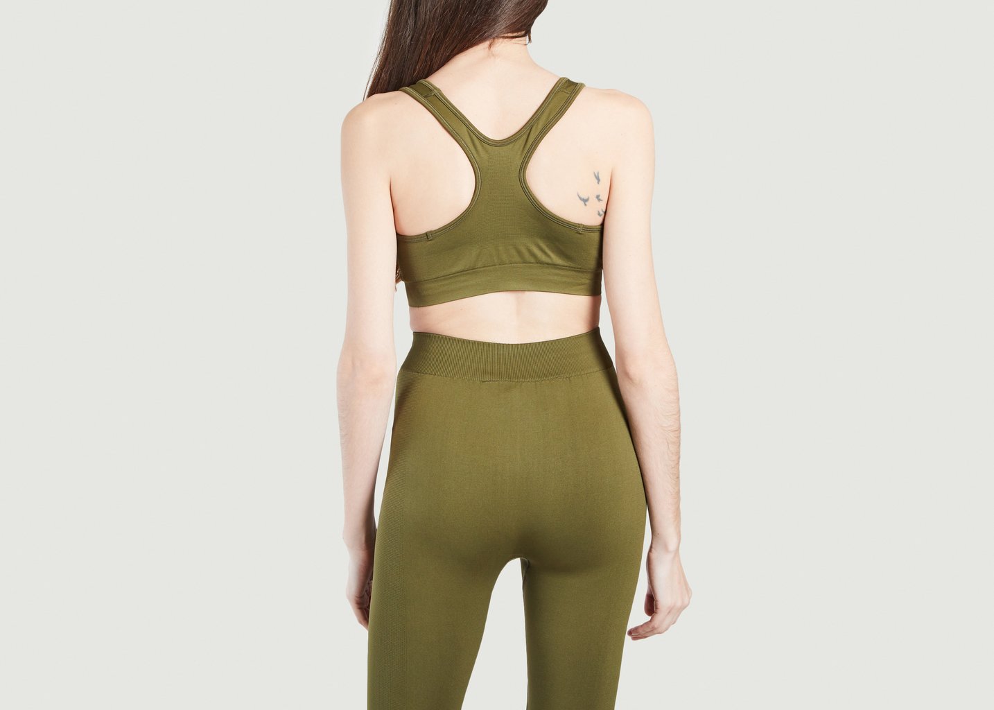 L'exception Brassière D'entraînement Active Olive Organic Basics