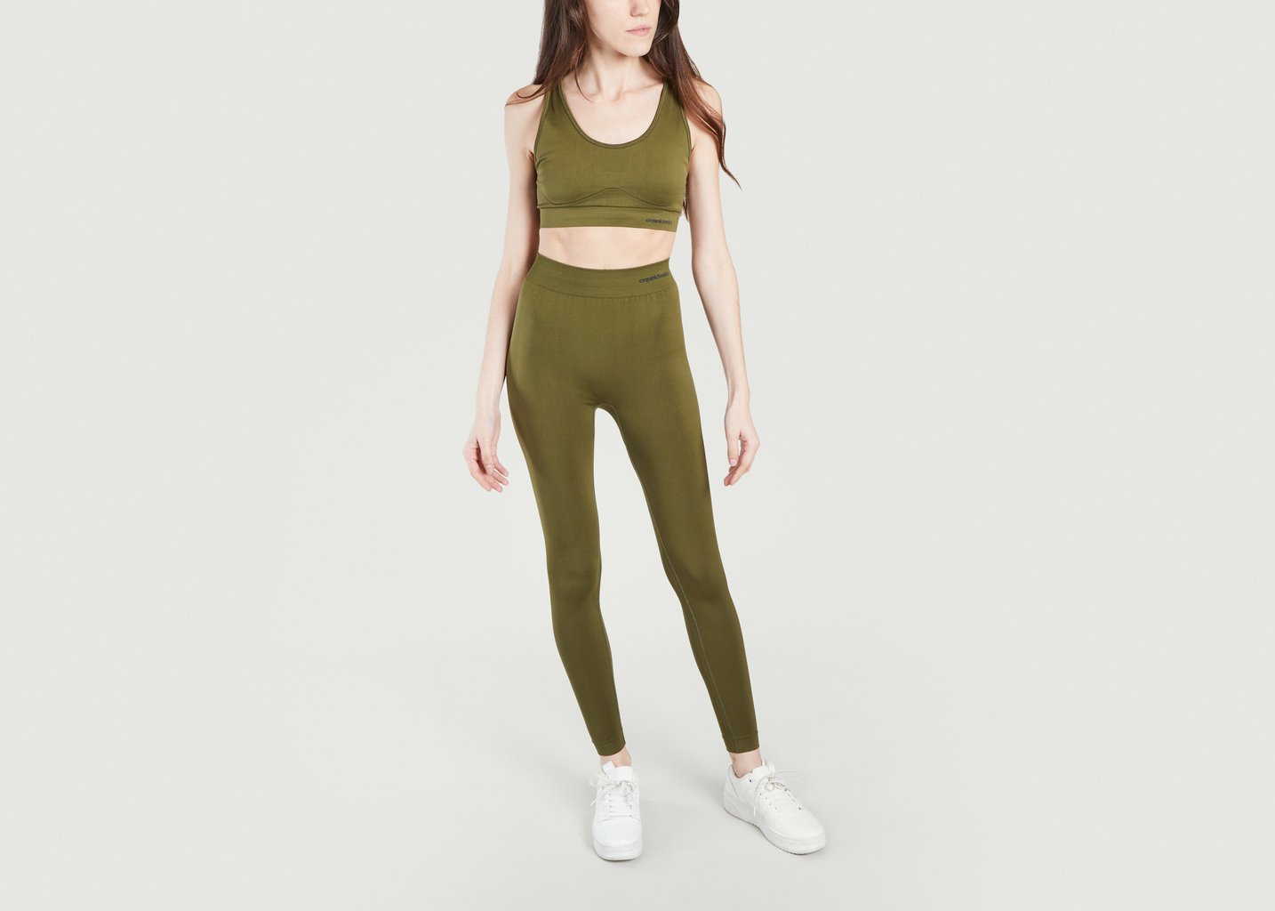 L'exception Brassière D'entraînement Active Olive Organic Basics