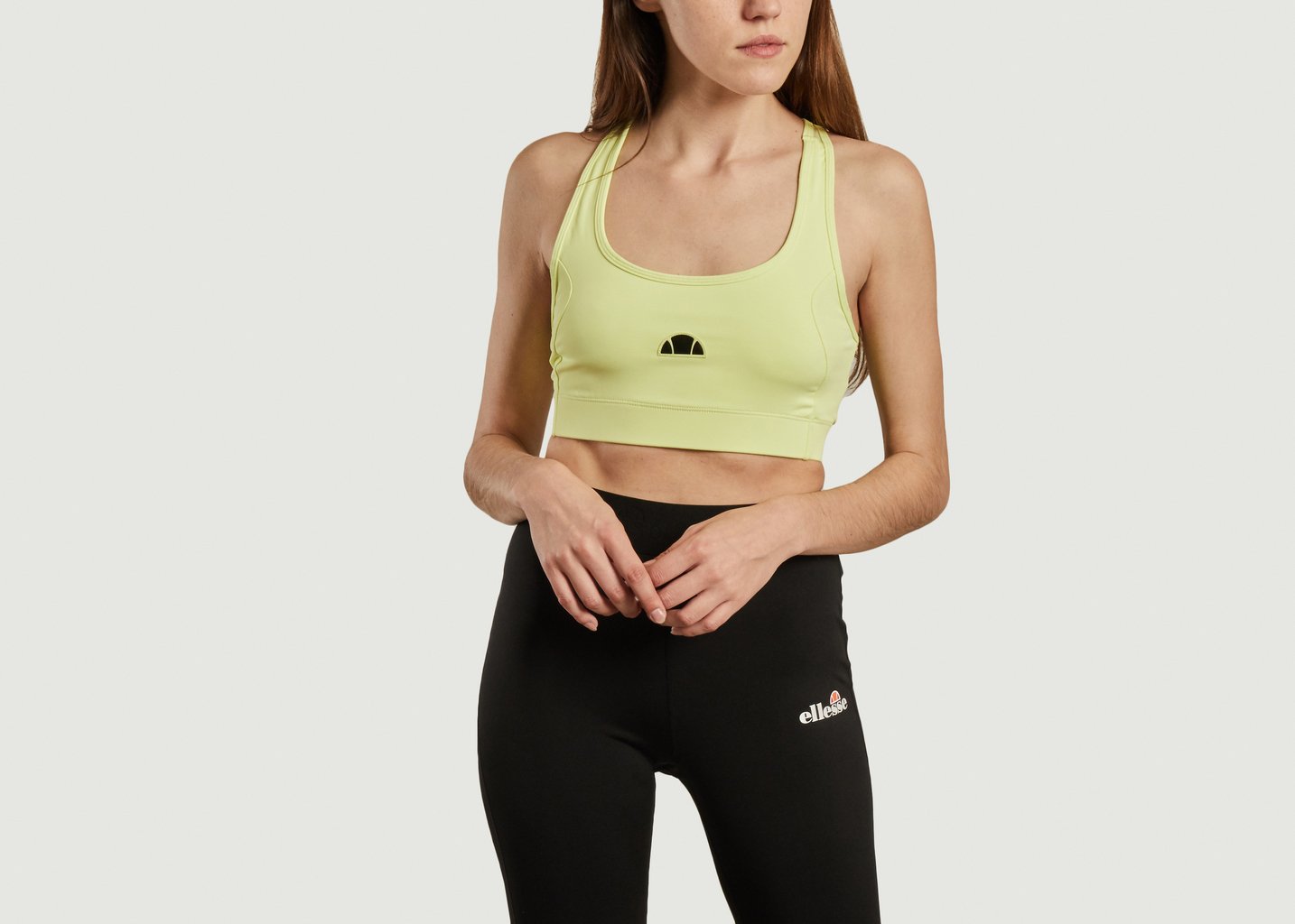 l'exception Brassière de sport Raberona Jaune Ellesse