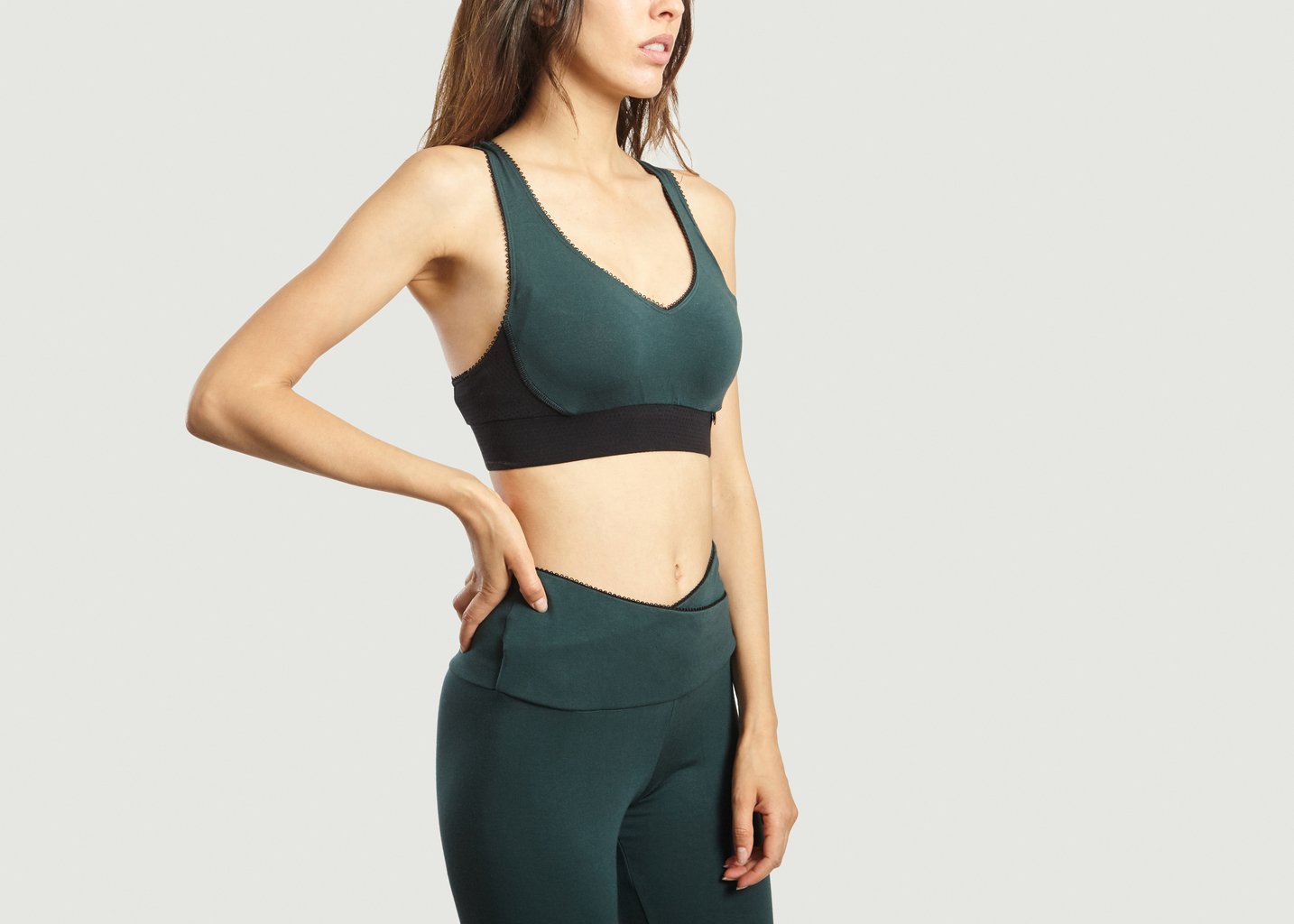 L'exception Brassière Mahala Vert Bouteille Kitiwaké