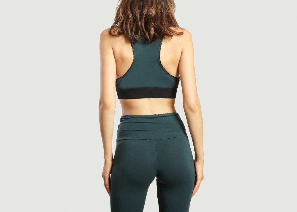 L'exception Brassière Mahala Vert Bouteille Kitiwaké