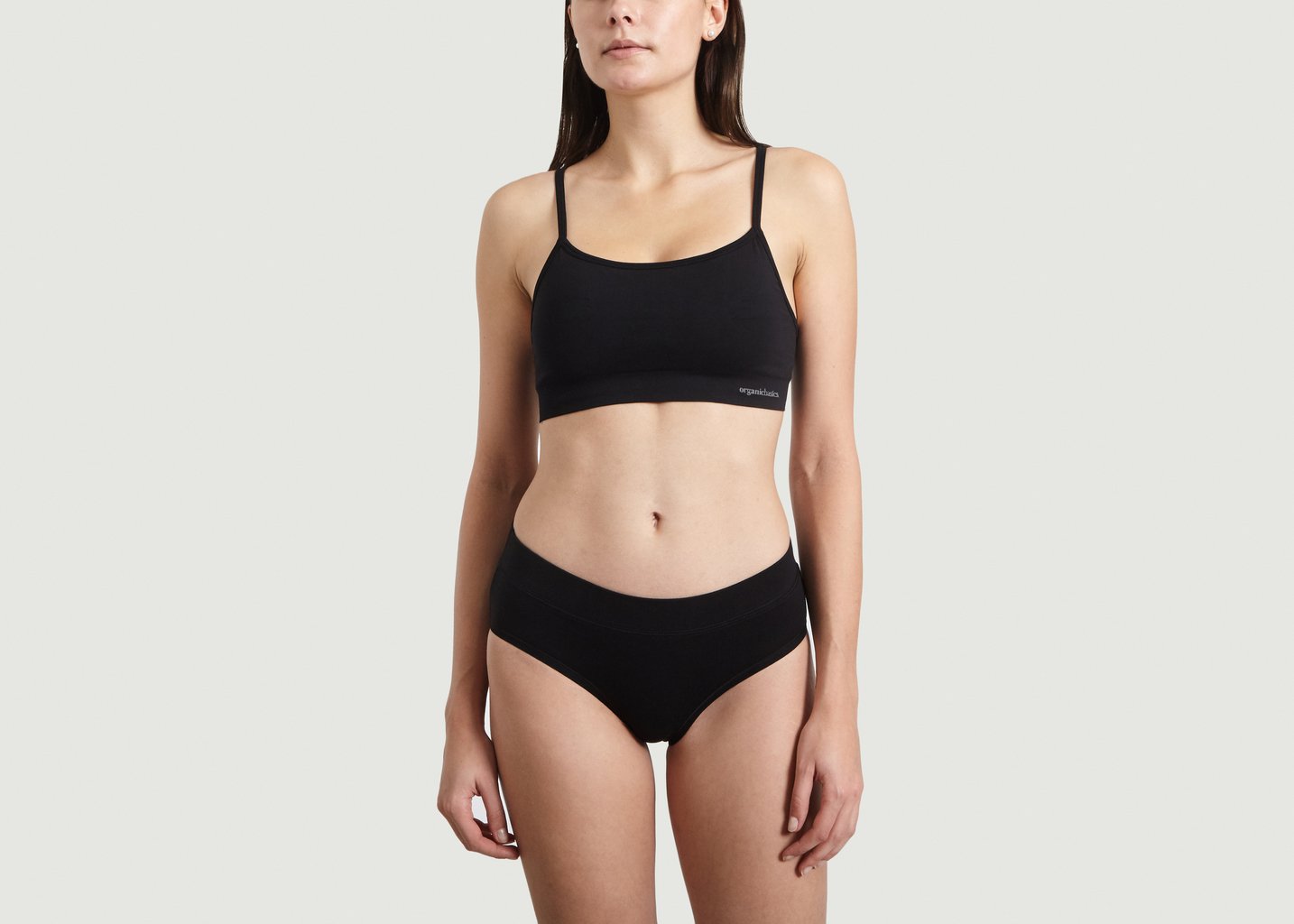 L'exception Brassière SilverTech Noir Organic Basics
