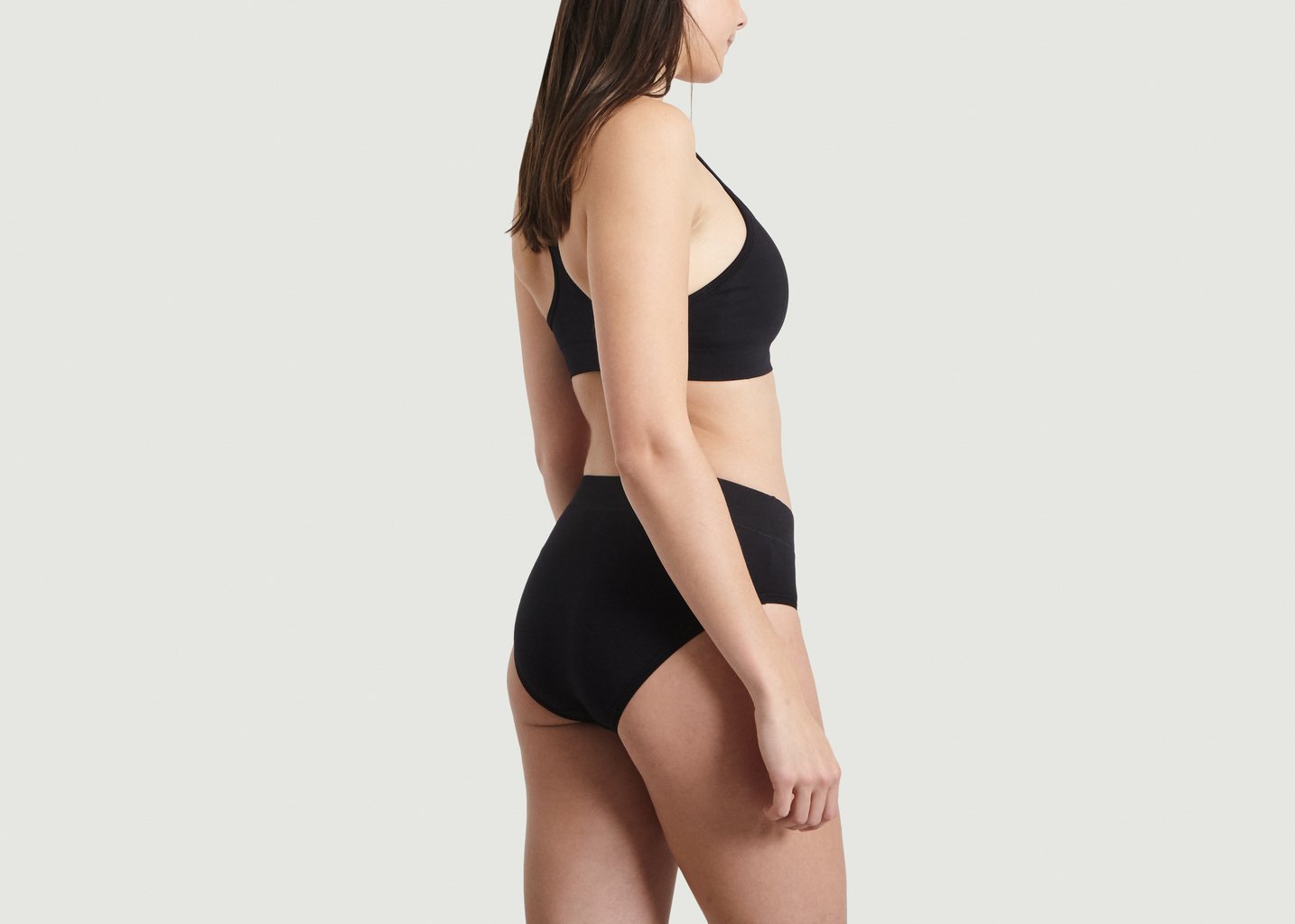 L'exception Brassière SilverTech Noir Organic Basics
