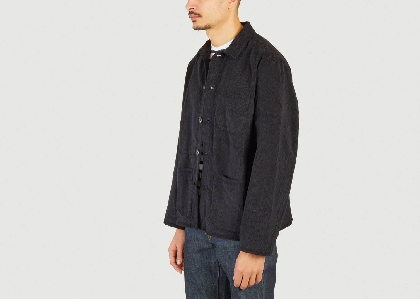 L'exception Buddy Classic Chore Bleu Marine Nudie Jeans