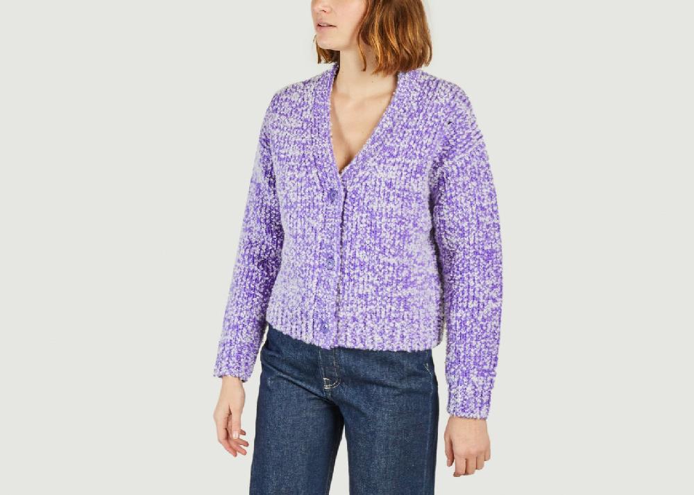 L'exception Cardigan Aria 15011 Violet Samsoe & Samsoe
