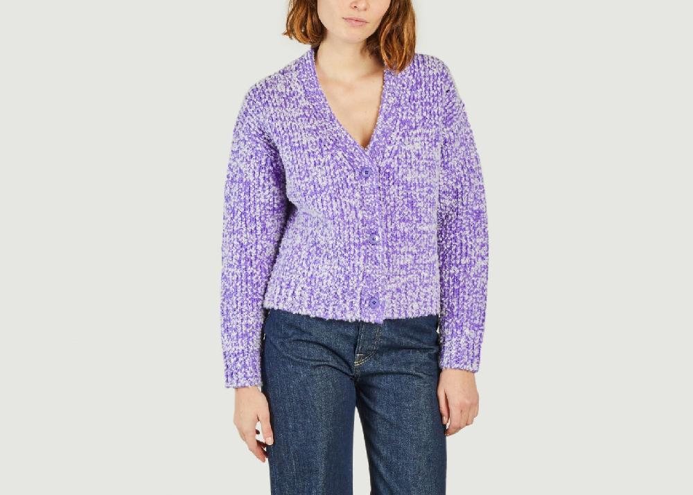 L'exception Cardigan Aria 15011 Violet Samsoe & Samsoe